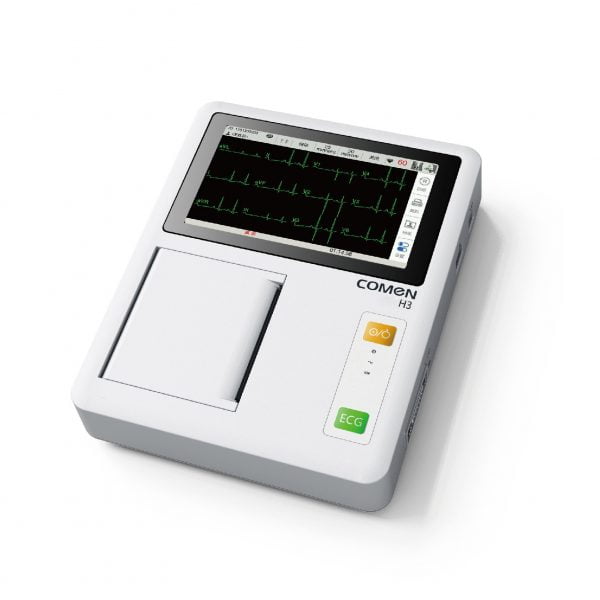COMEN H3 3-CHANNEL ECG MACHINE (Touch Screen)