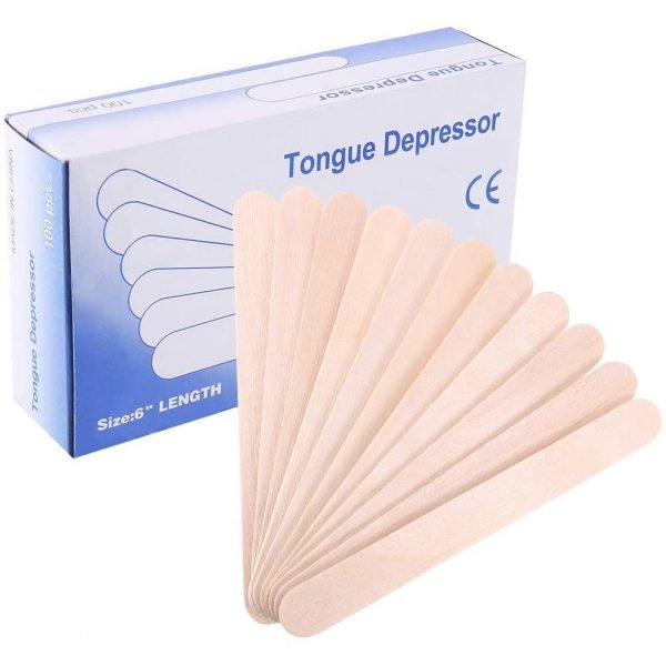 CONNECX WOODEN TONGUE DEPRESSOR 100PCS/BOX