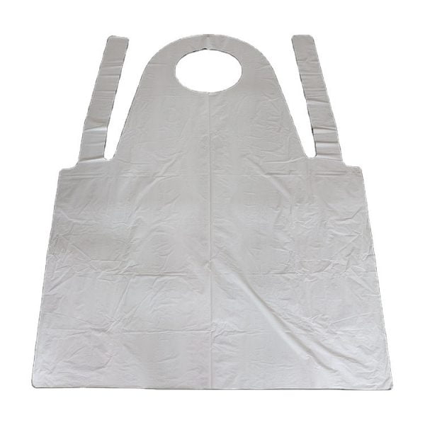 BERGAMOT PE APRON  (WHITE) 100'S/BAG