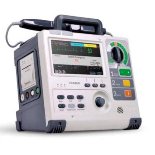 COMEN S6 DEFIBRILLATOR, ECG WITH ACCESSORIES