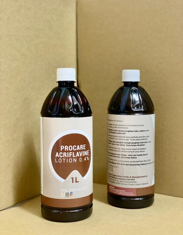 NW PROCARE ACRIFLAVINE LOTION 0.4% 1L