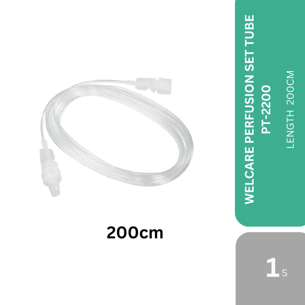 WELCARE PERFUSION SET TUBE PT-2200 LENGTH 200CM 1'S