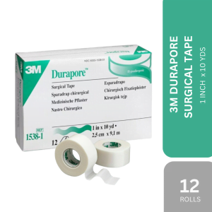 3M DURAPORE SURGICAL TAPE 1"x 10 YDS