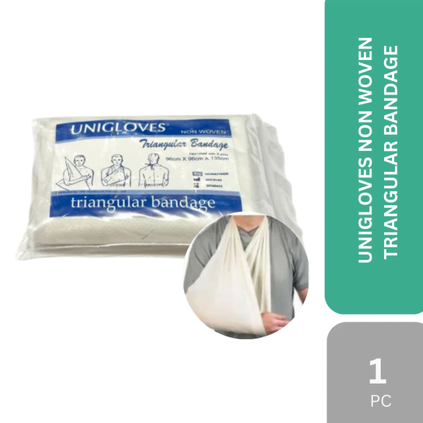 UNIGLOVES NON WOVEN TRIANGULAR BANDAGE