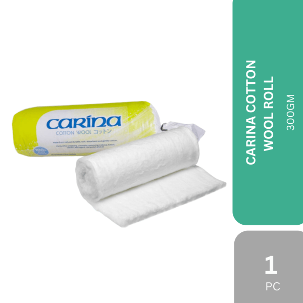 CARINA COTTON WOOL ROLL 300GM