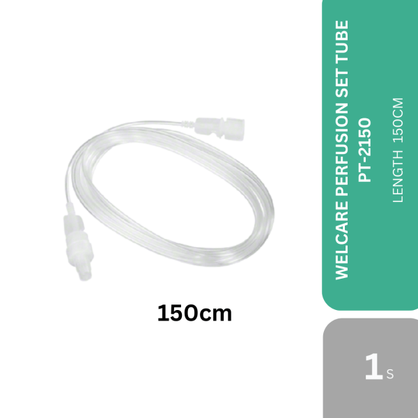 WELCARE PERFUSION SET TUBE PT-2150 LENGTH 150CM  1'S