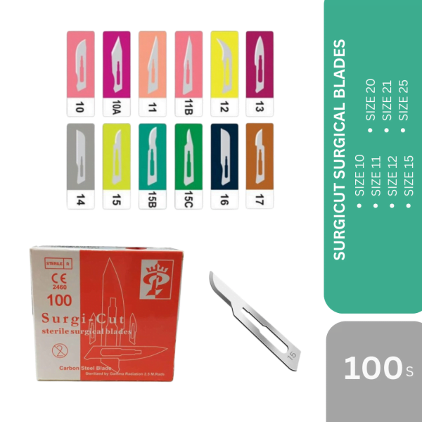 SURGICUT SURGICAL BLADES 100s/ Box