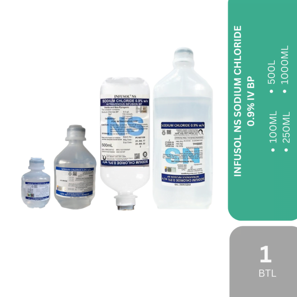 INFUSOL SODIUM CHLORIDE 0.9% IV BP