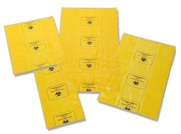 BIOHAZARD CLINIC WASTE BAG