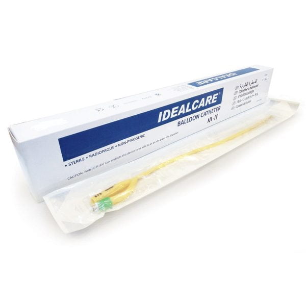 IDEALCARE PAEDIATRIC FOLEY CATHETER SILICONE COATED 1s