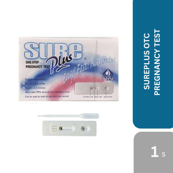 SUREPLUS OTC PREGNANCY TEST 1s