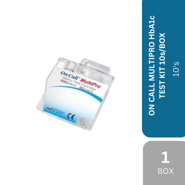 ON CALL MULTIPRO HbA1c STRIPS 10s/BOX