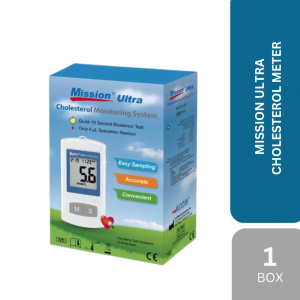 MISSION ULTRA CHOLESTEROL METER