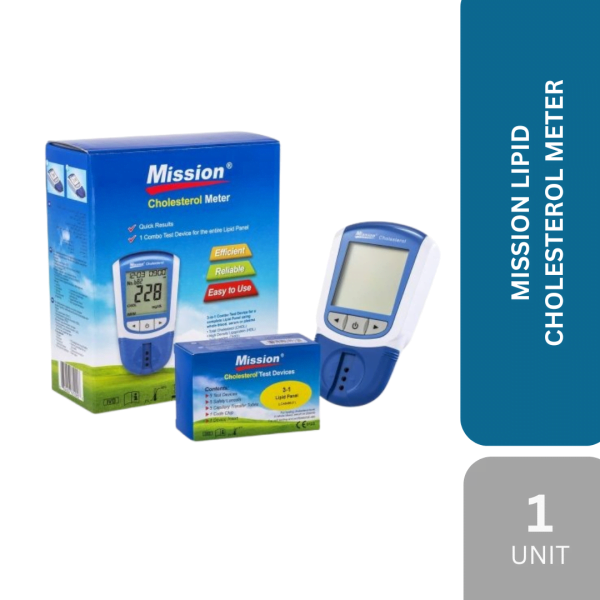 MISSION LIPID CHOLESTEROL METER