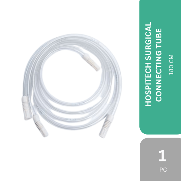 HOSPITECH SURGICAL CONNECTING TUBE 180CM 1's