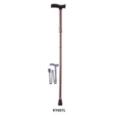 FOLDABLE WALKING STICK (BRONZE) KY927